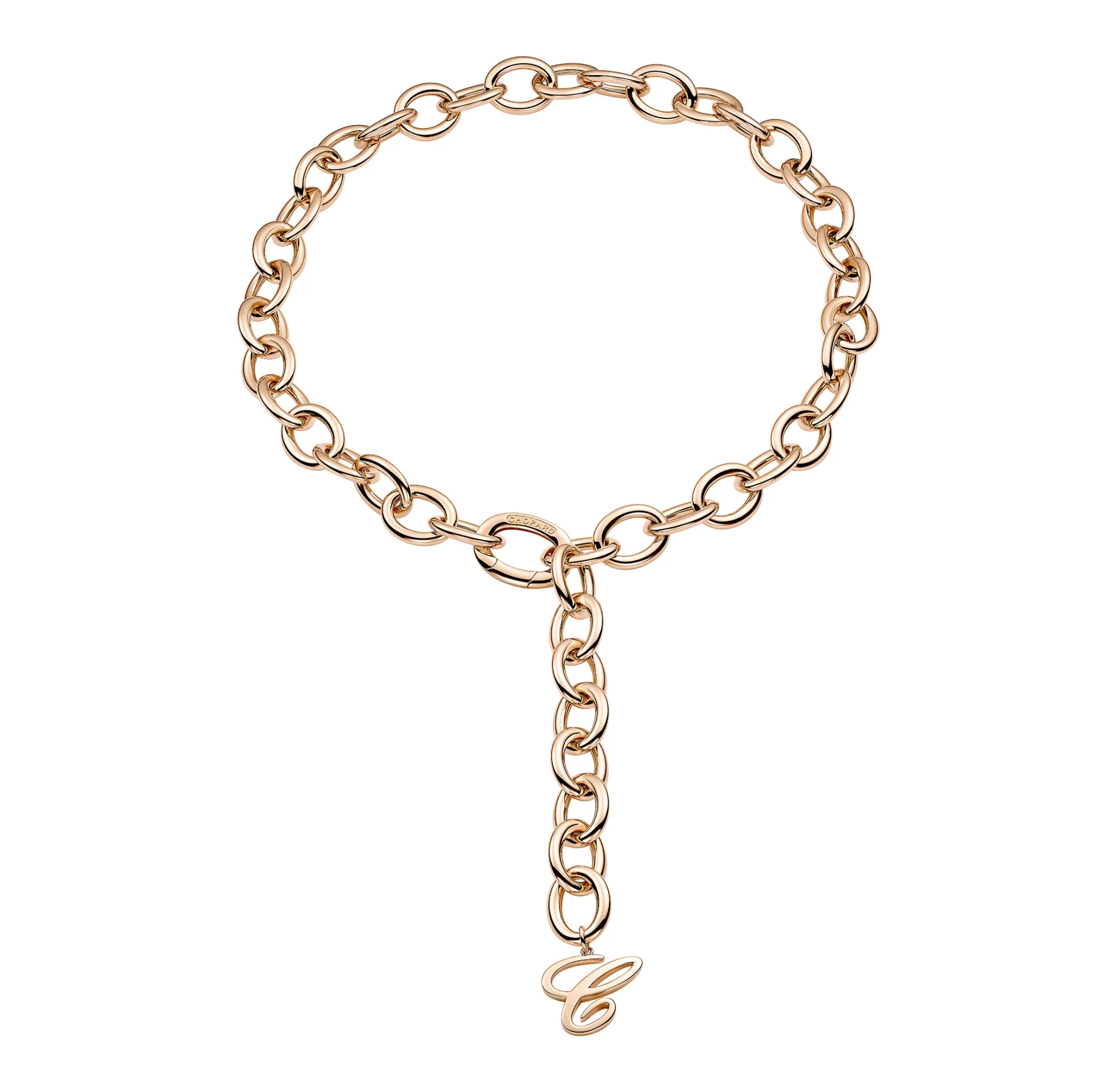 Chopard Necklace Les Chaines Pink gold 750 buy for 9664900 KZT