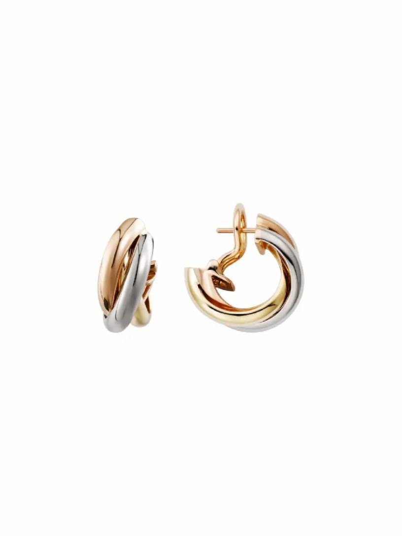 Cartier Trinity Earrings Pink gold 750 buy for 1597800 KZT in