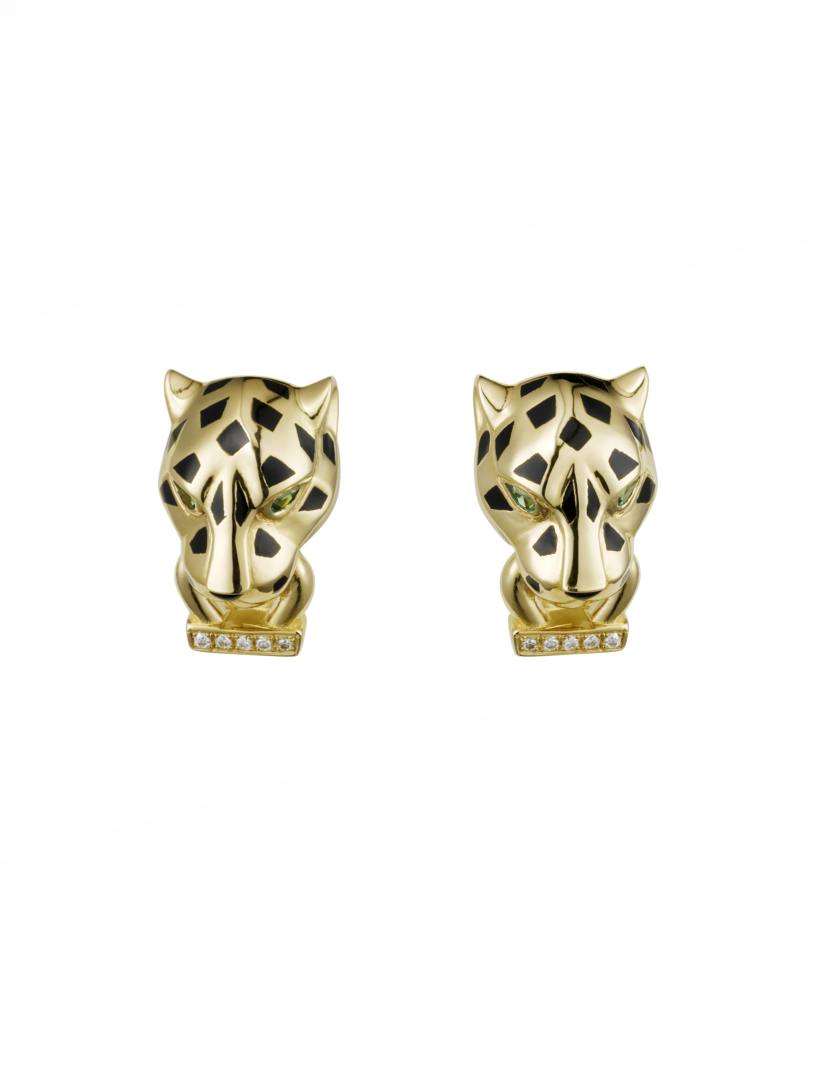 Cartier discount jaguar earrings