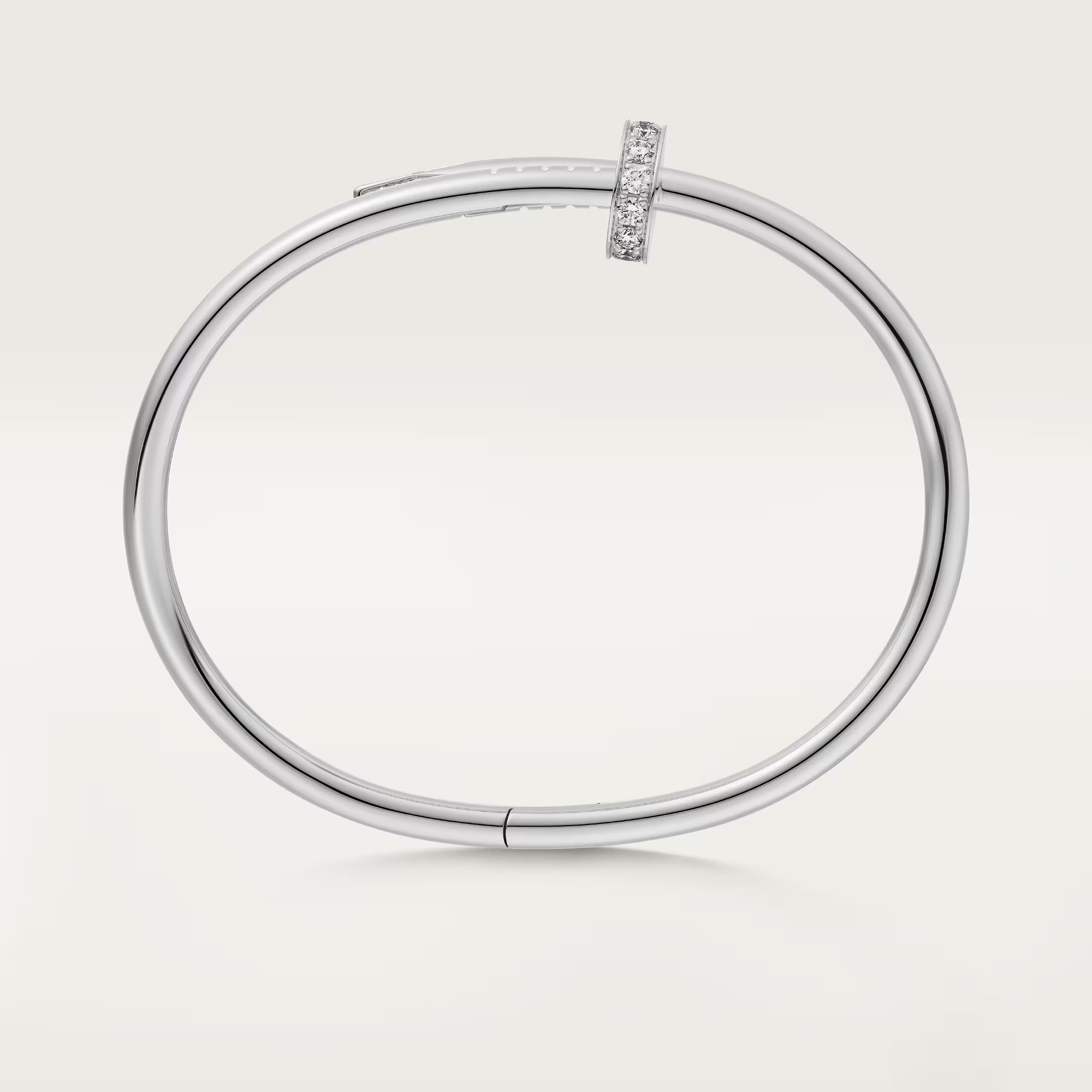 Cartier juste un clou on sale bracelet white gold