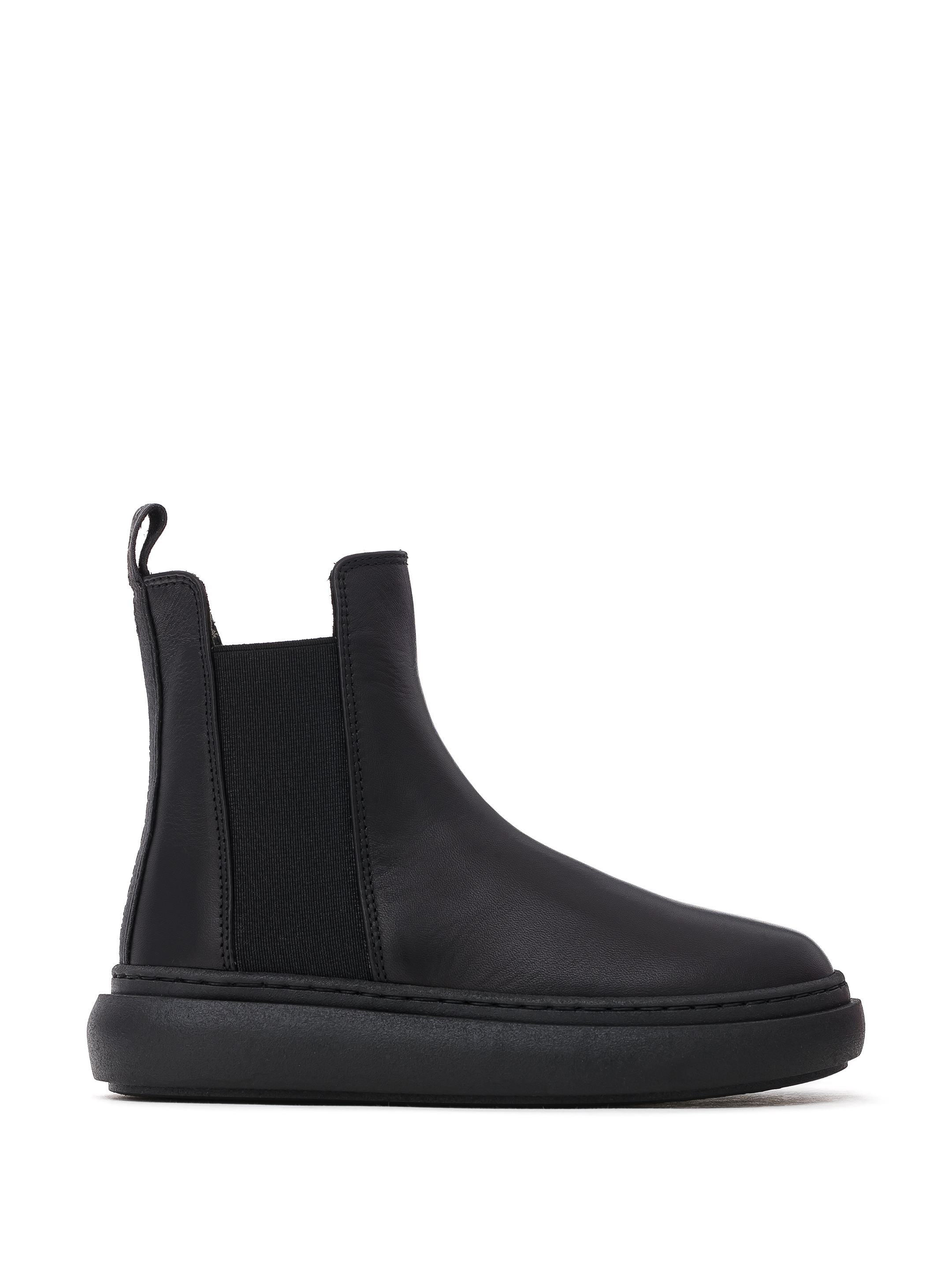 EMPORIO ARMANI kids Leather chelsea boots buy for 296700 KZT in