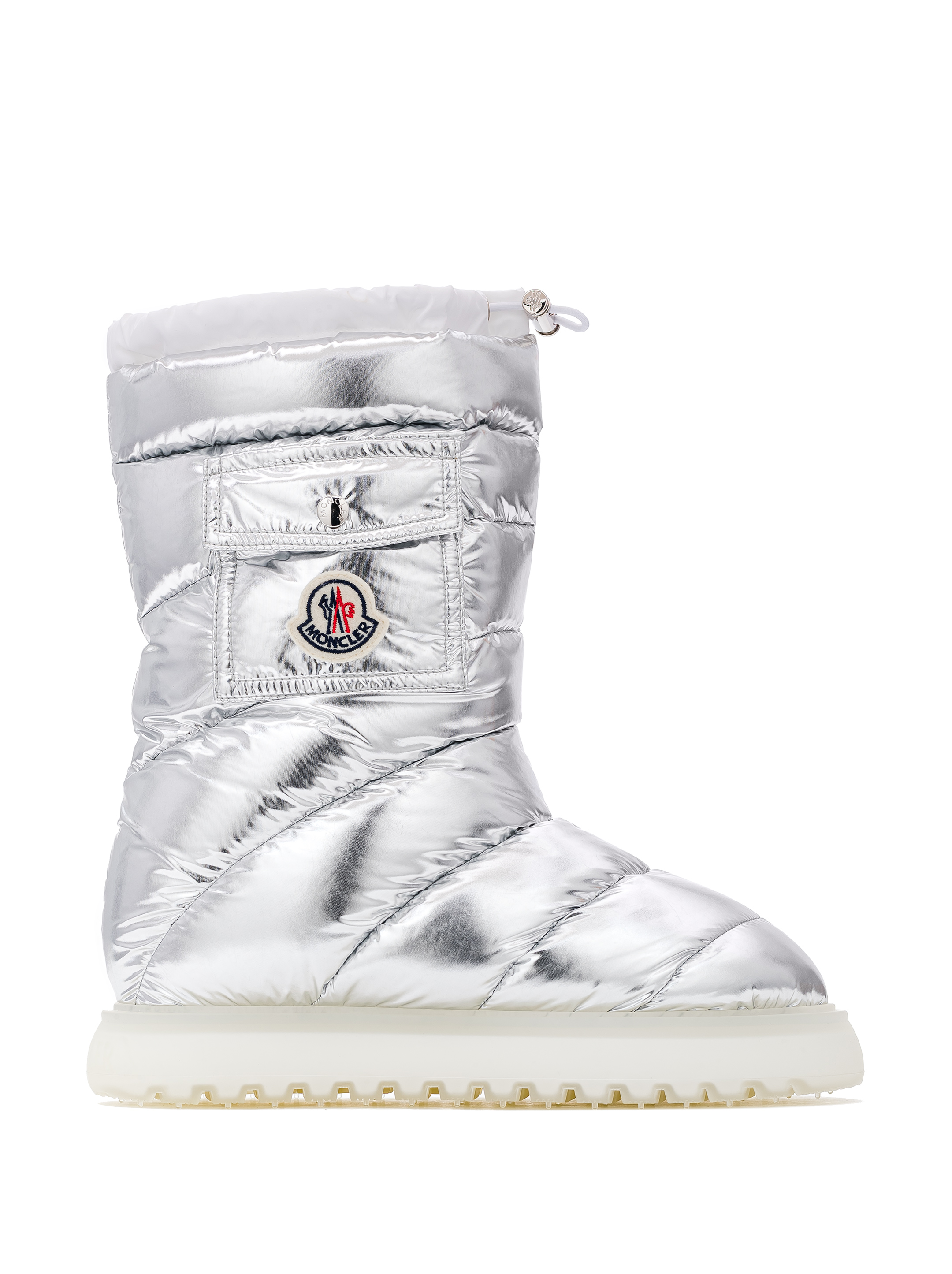 Gaia quilted UGG boots with logo Moncler for women buy in the official Viled online store