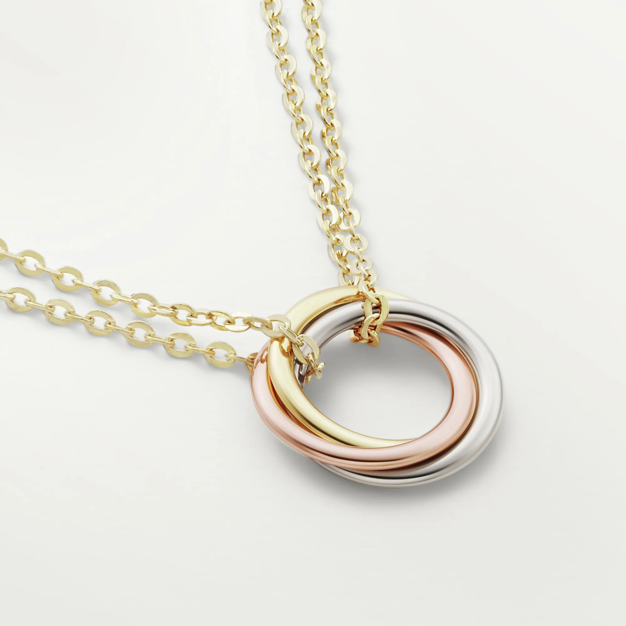 Cartier Necklace Trinity Pink gold 750 buy for 898800 KZT in the