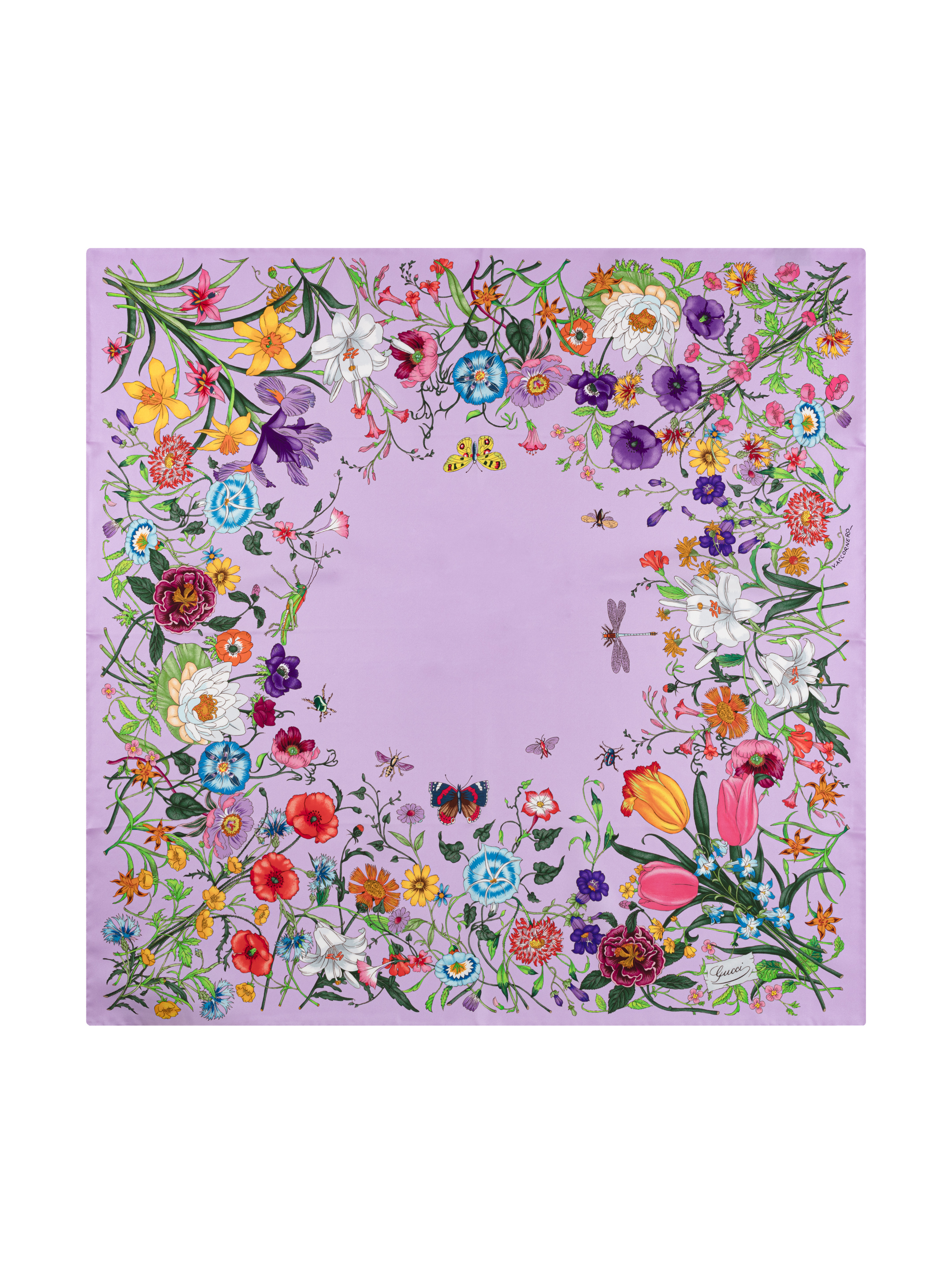 Foulard 2025 flora gucci