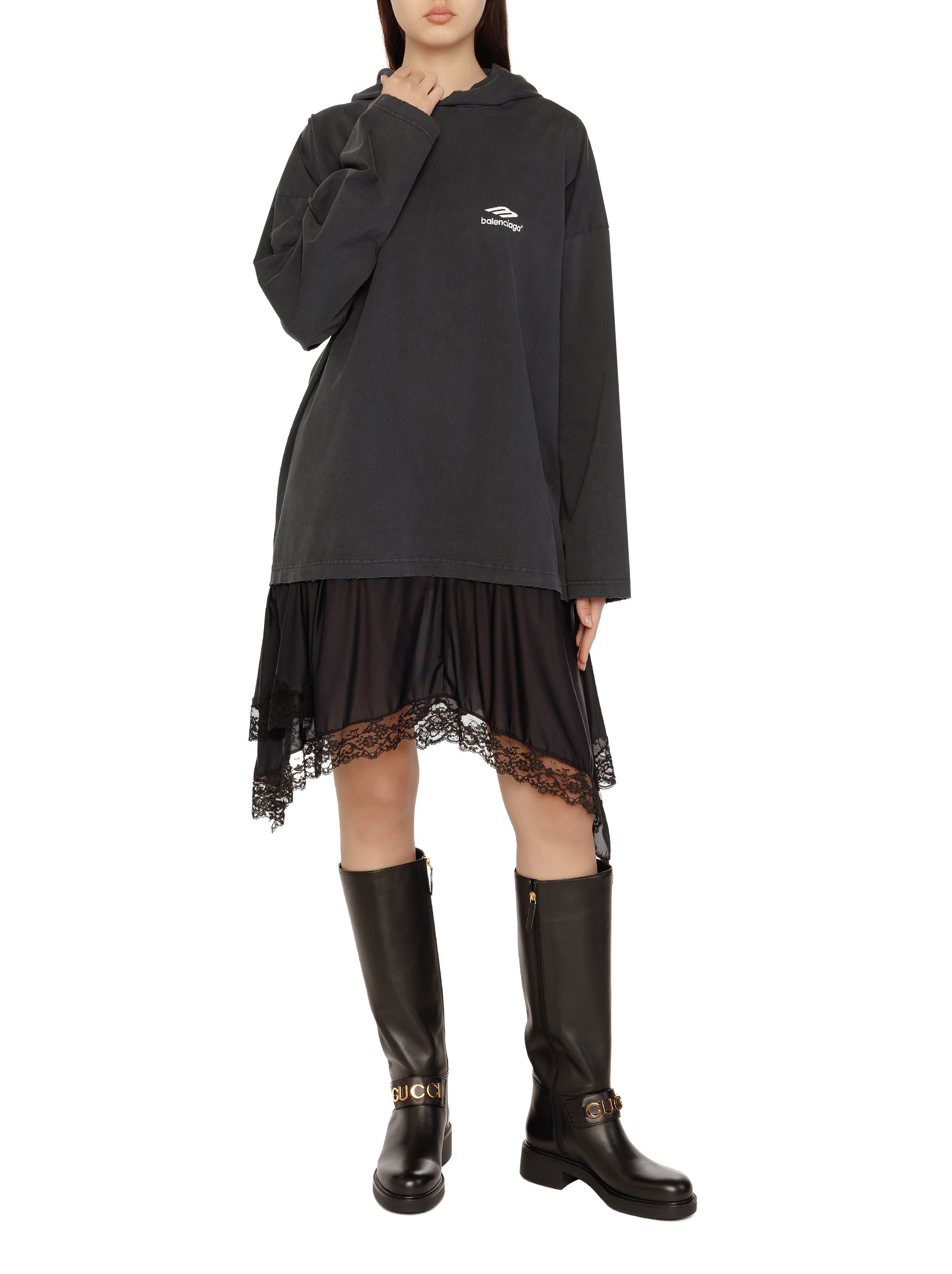 Balenciaga on sale hoodie dress