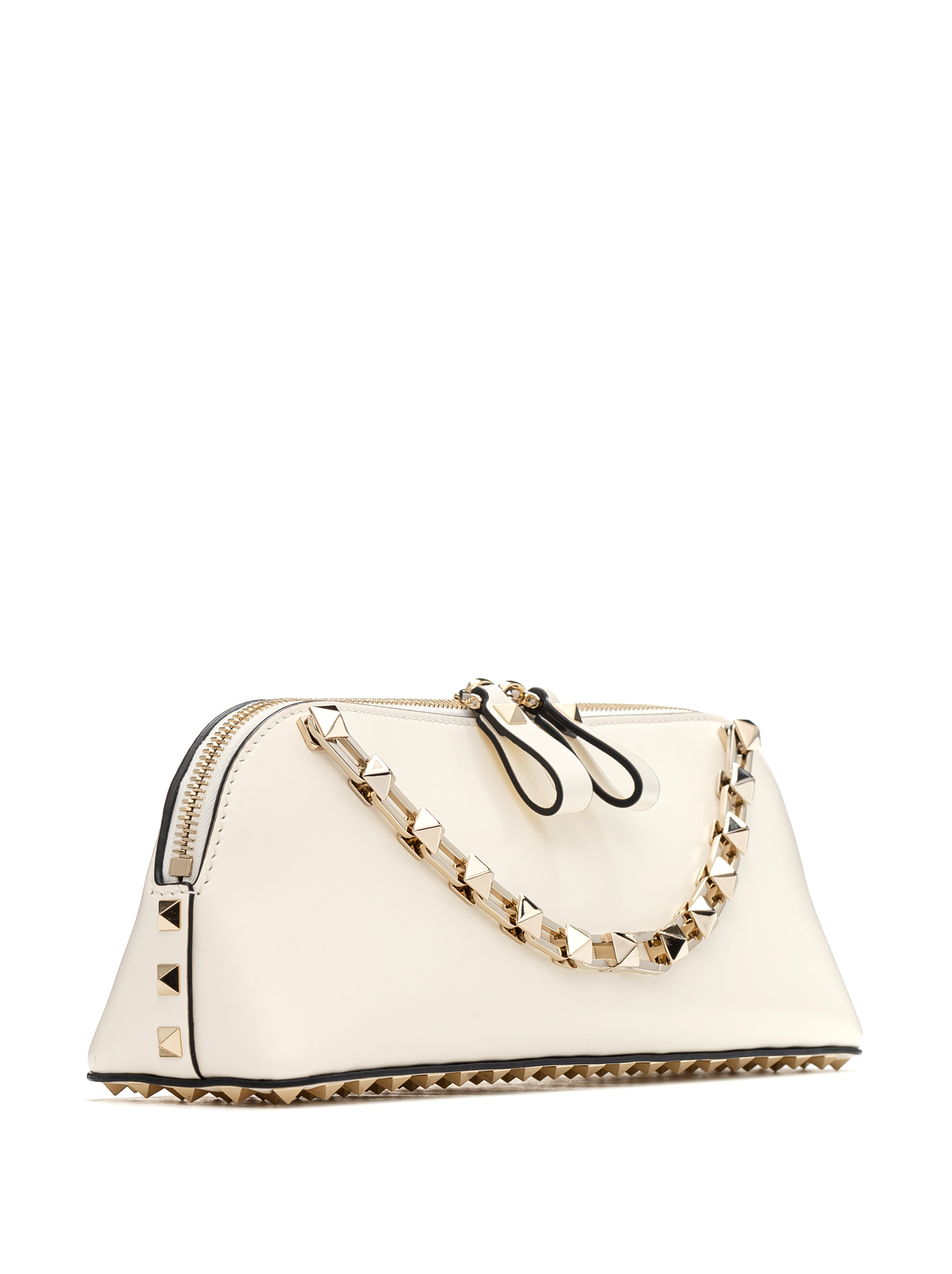 Valentino Garavani women s Rockstud leather clutch buy for