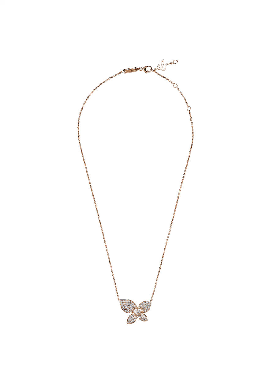 Chopard butterfly clearance necklace