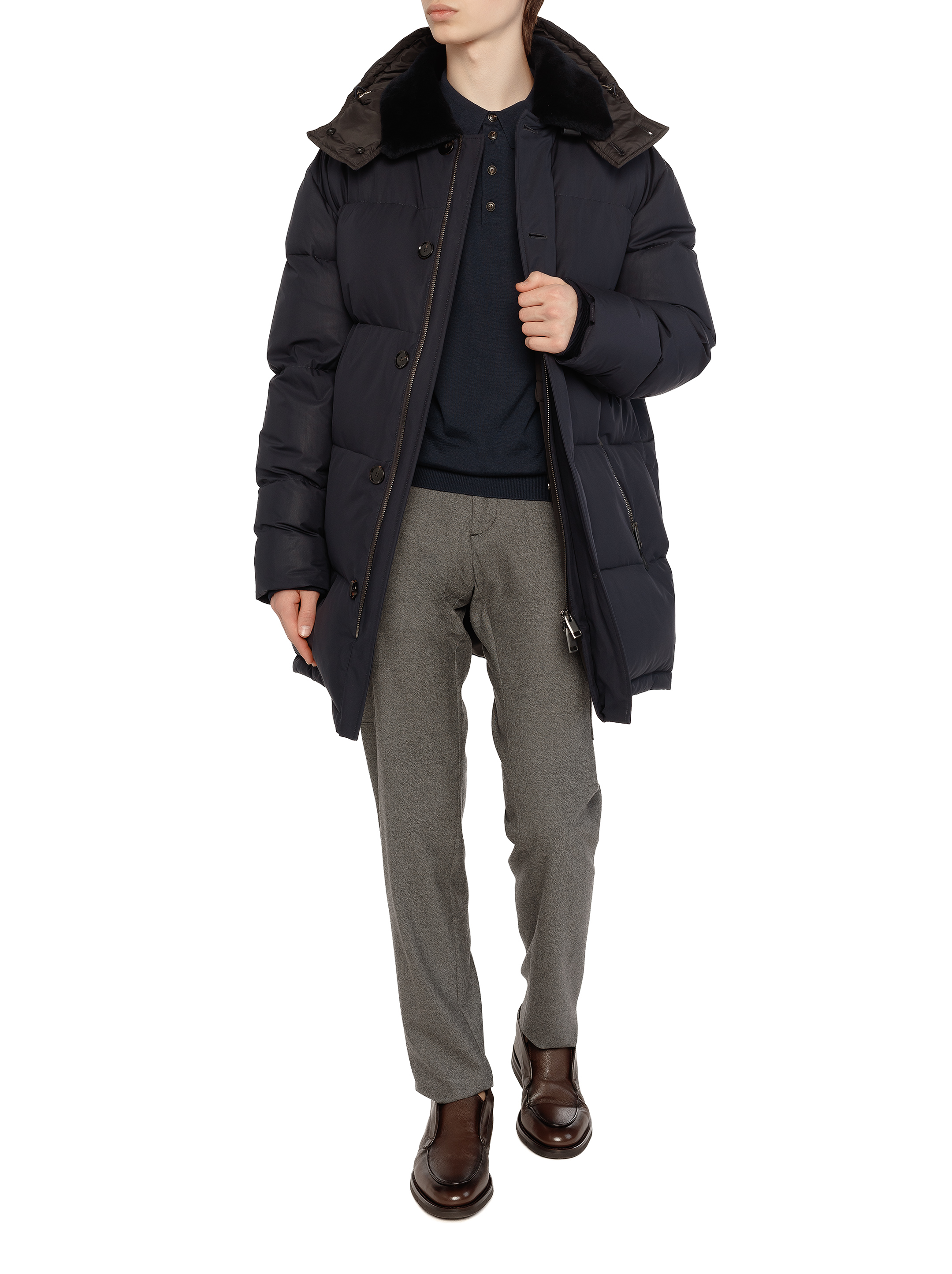 brioni down jacket