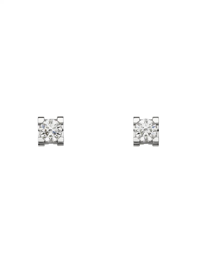 CRB8041700 - C de Cartier earrings - Pink gold, pearl - Cartier