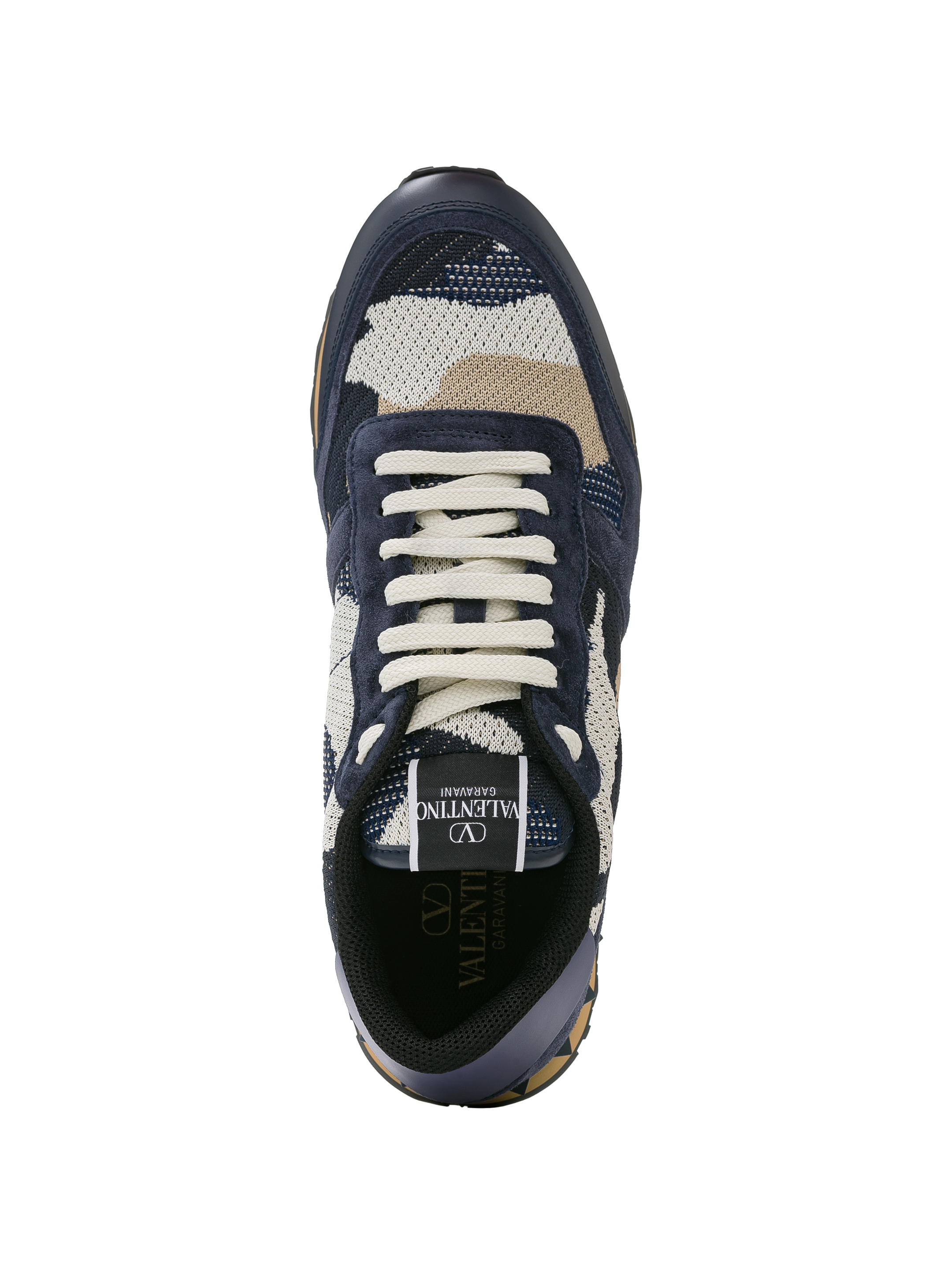 Valentino best sale military sneakers