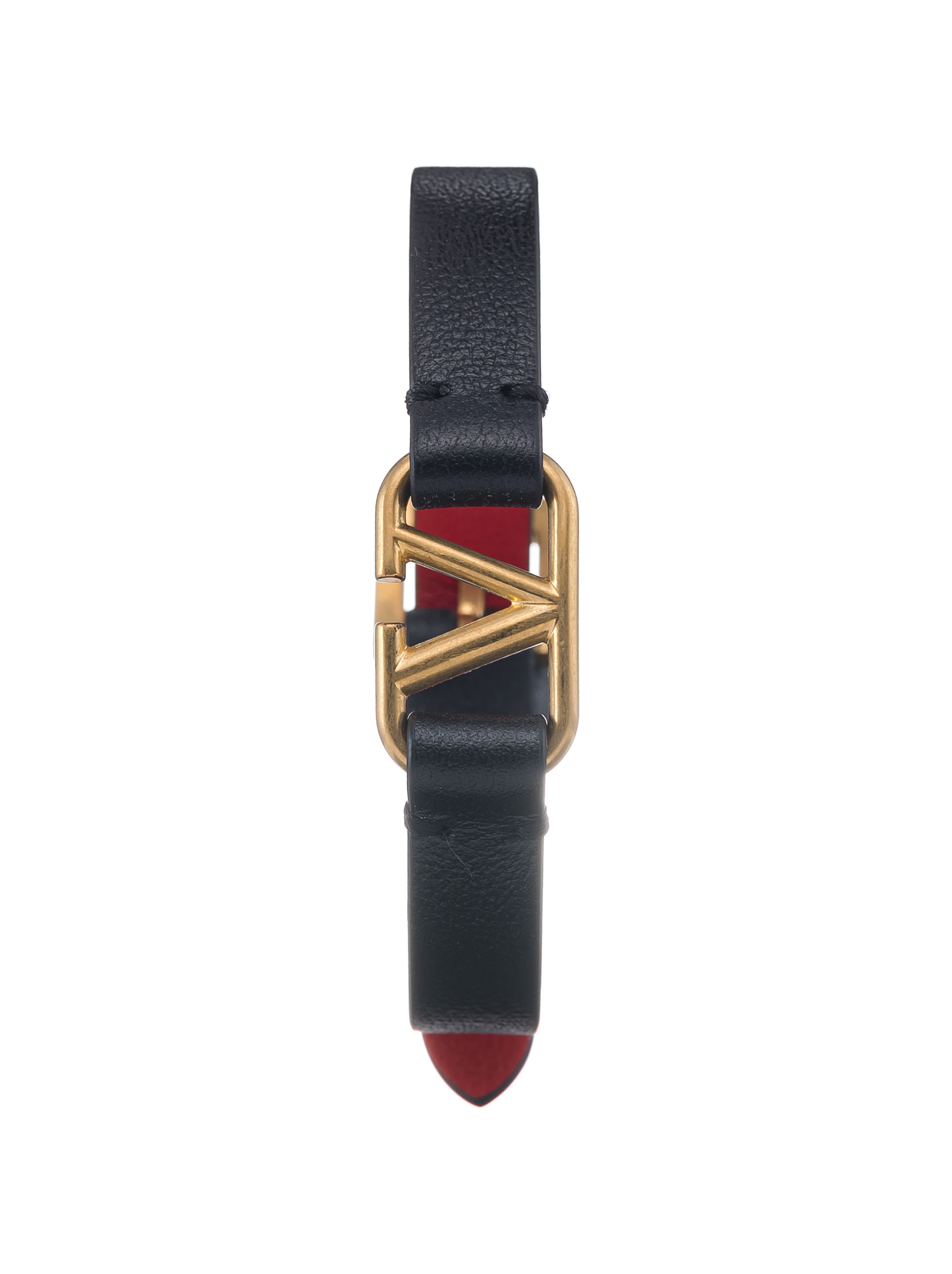 V-logo leather bracelet Valentino Garavani for women - buy in the official  Viled online store