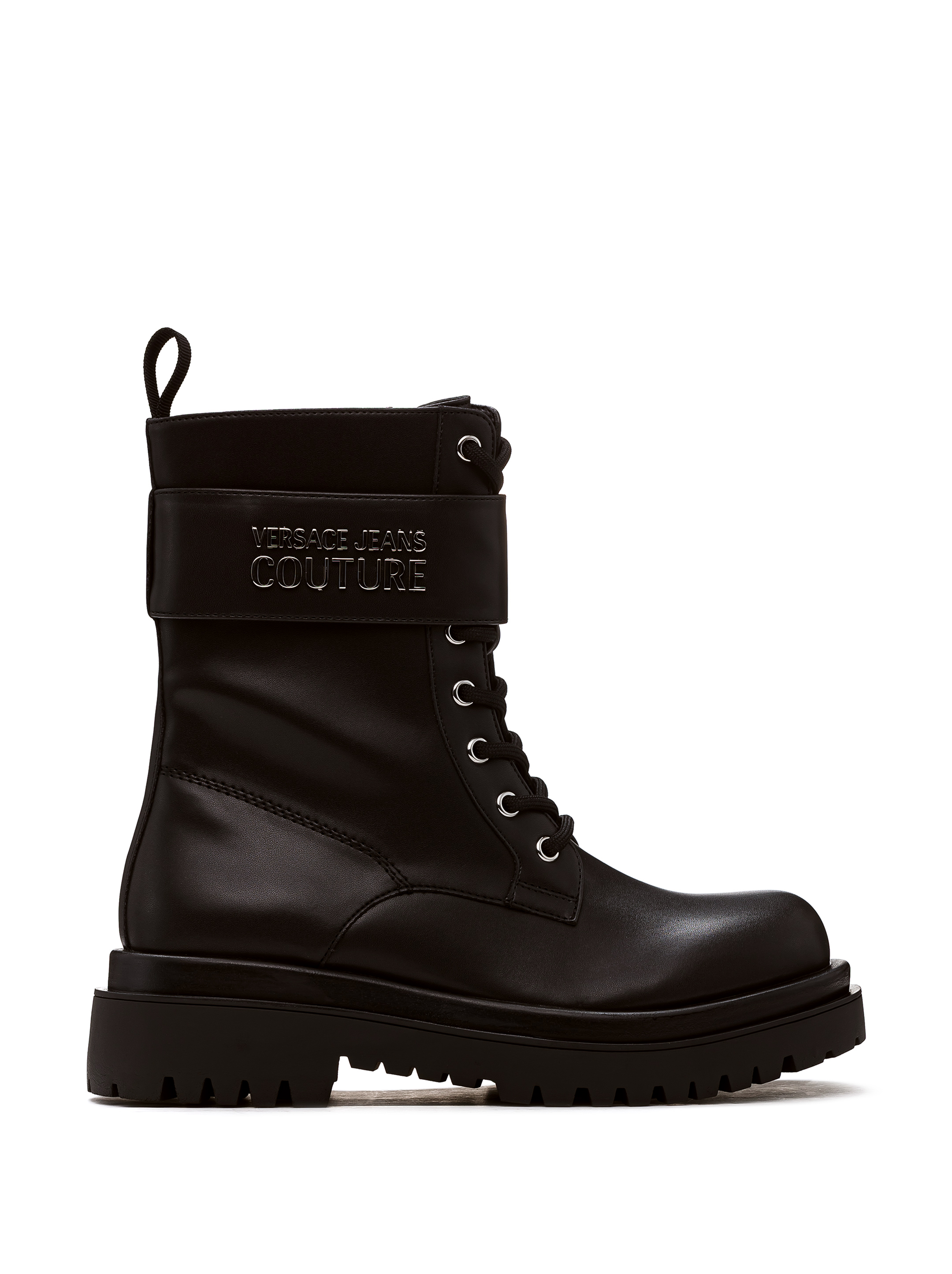 Versace on sale leather boots