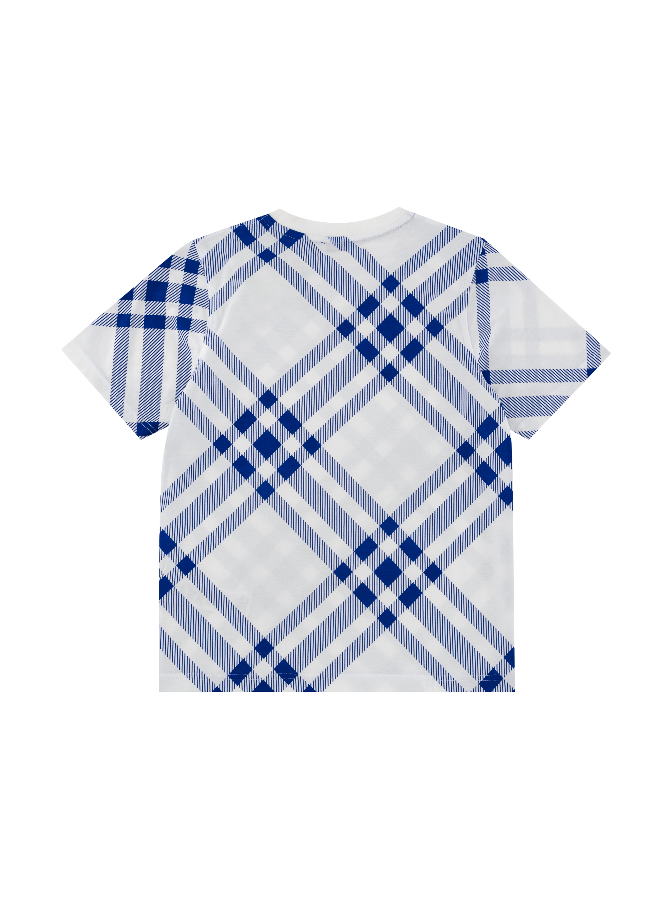 Cotton plaid t shirt Burberry for kids buy in the official Viled online store