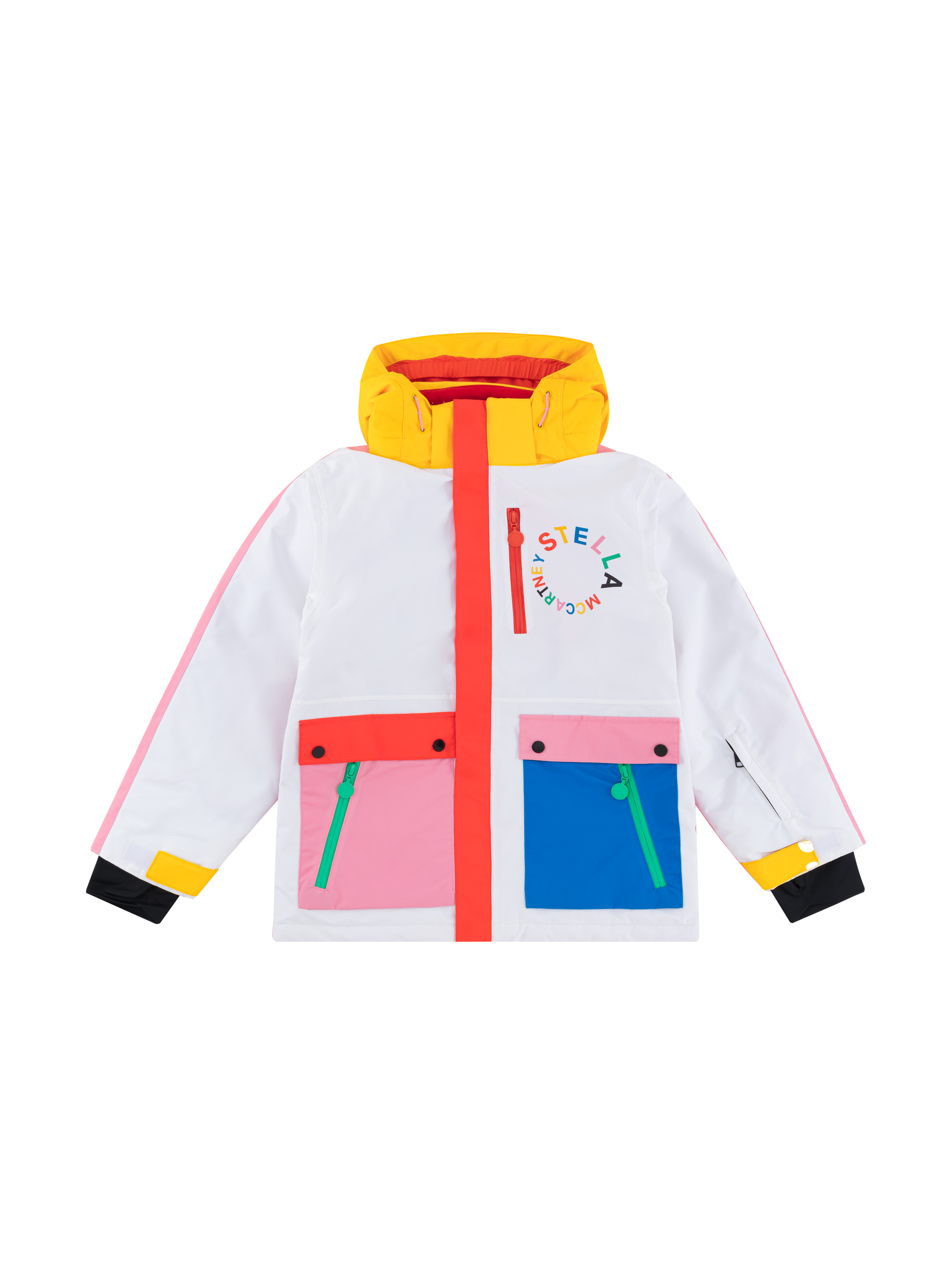 Color block ski jacket hotsell