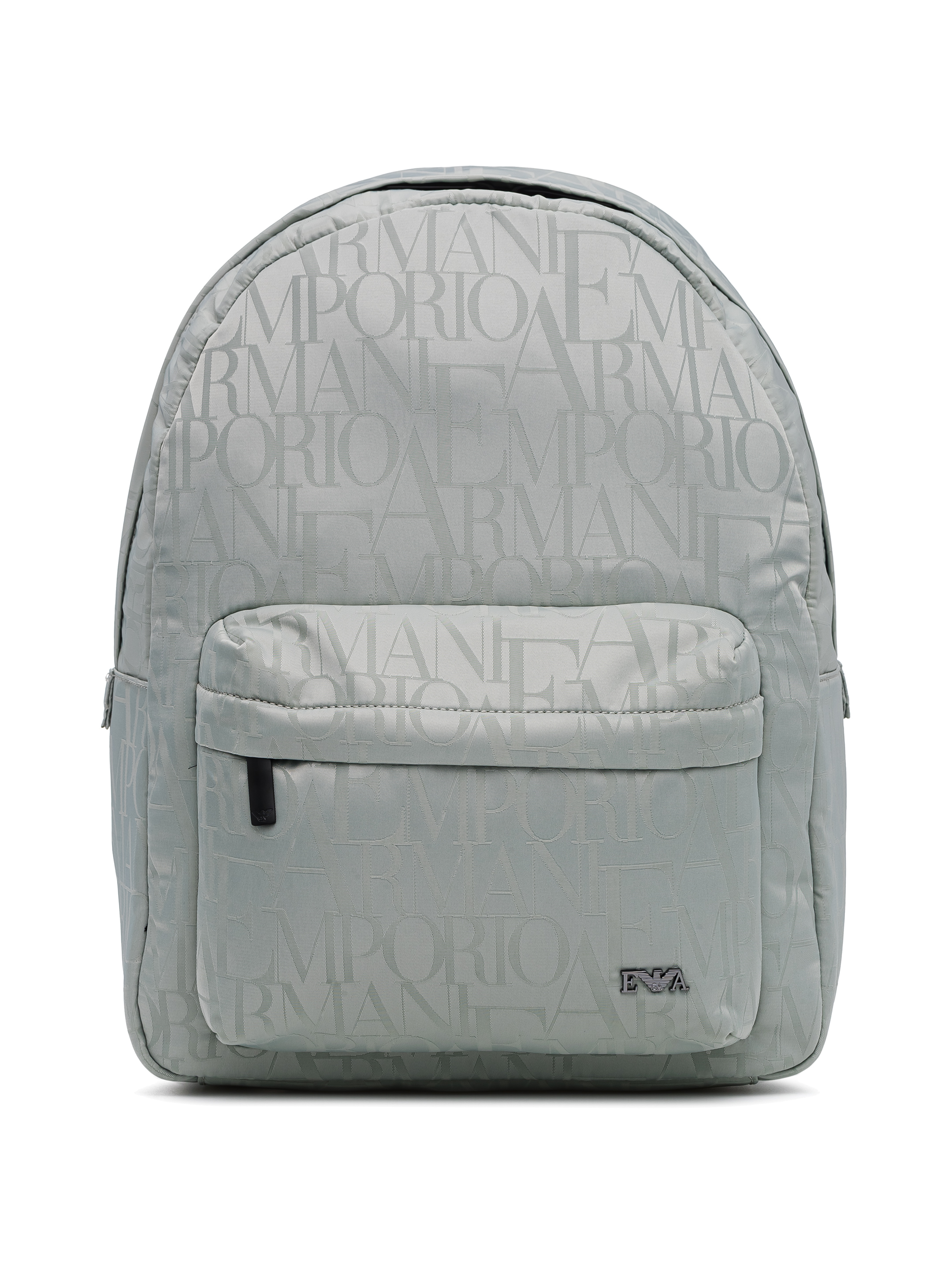 EMPORIO ARMANI kids Textile backpack with monogram buy for