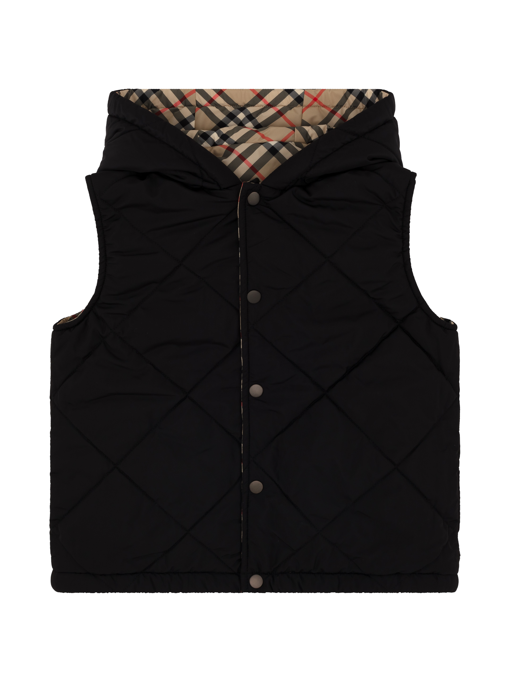 Vintage Check reversible vest Burberry for kids buy in the official Viled online store