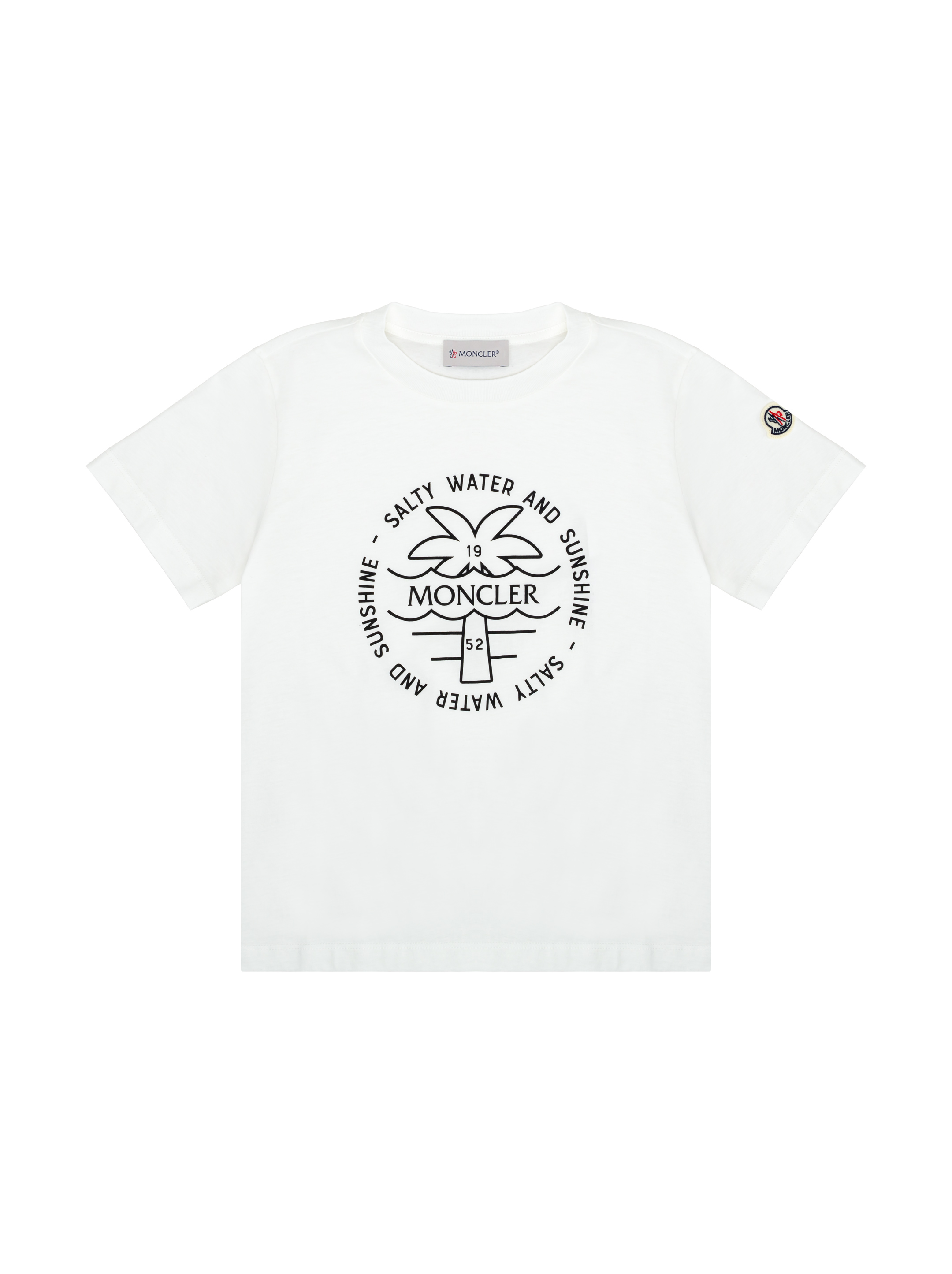 Moncler women's Logo cotton t-shirt - buy for 80000 KZT in the