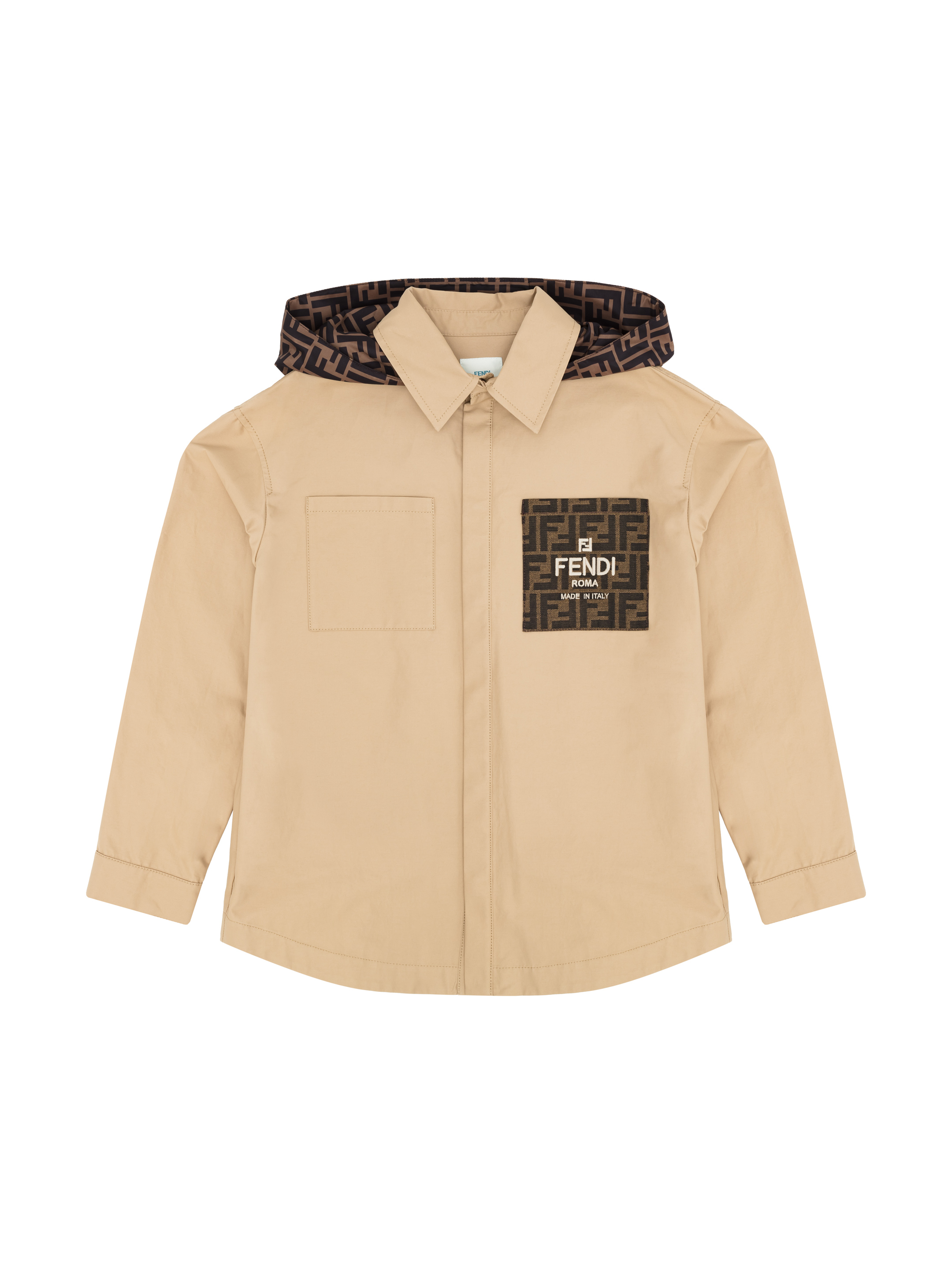 Fendi kids Cotton jacket with monogram buy for 785400 KZT in the official Viled online store art. JMA296 AG1W.F1F4G 12Y 241