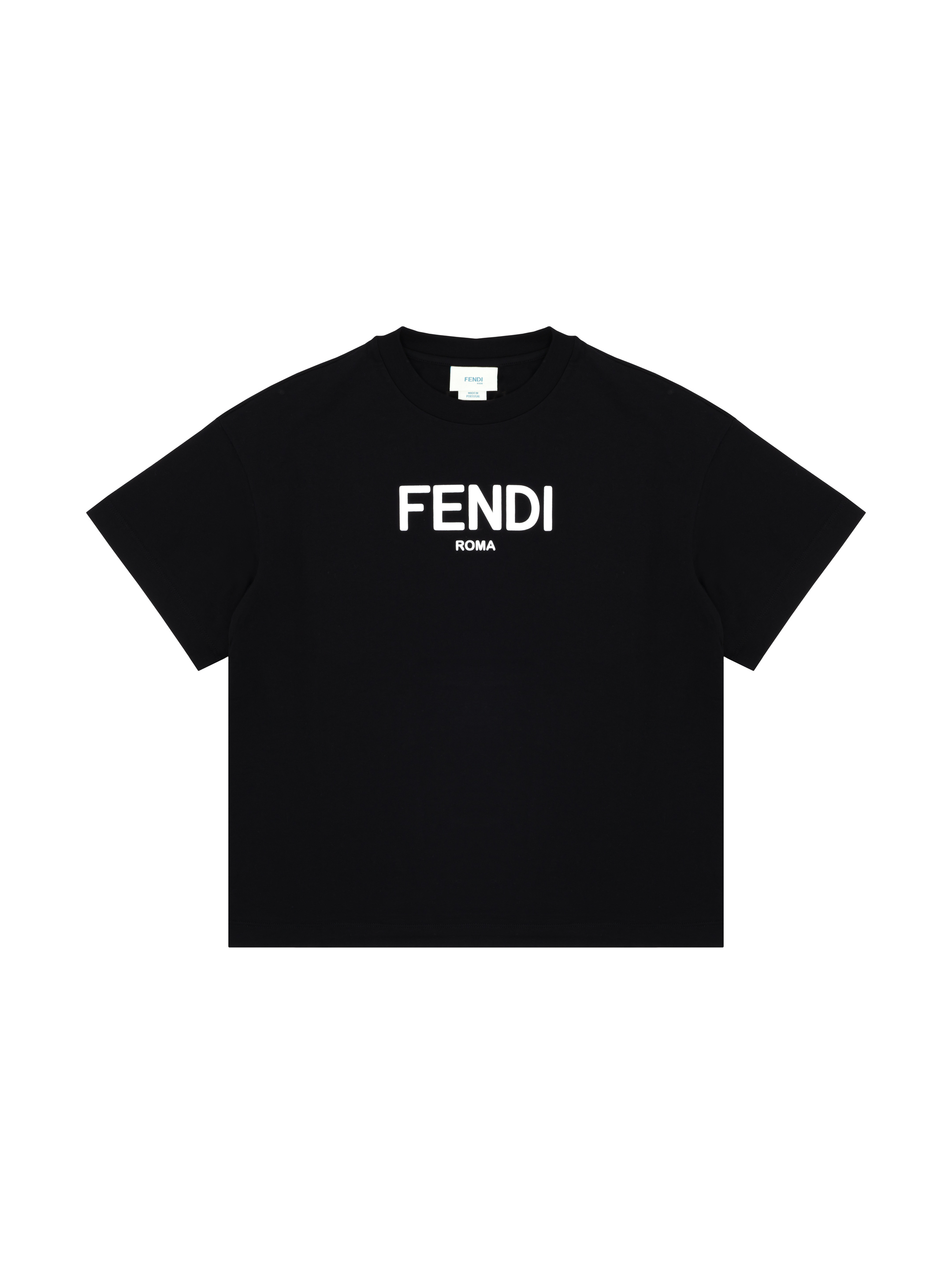 Fendi kids Logo cotton t shirt buy for 153100 KZT in the official Viled online store art. JUI137 7AJ.F0GME 10Y 241