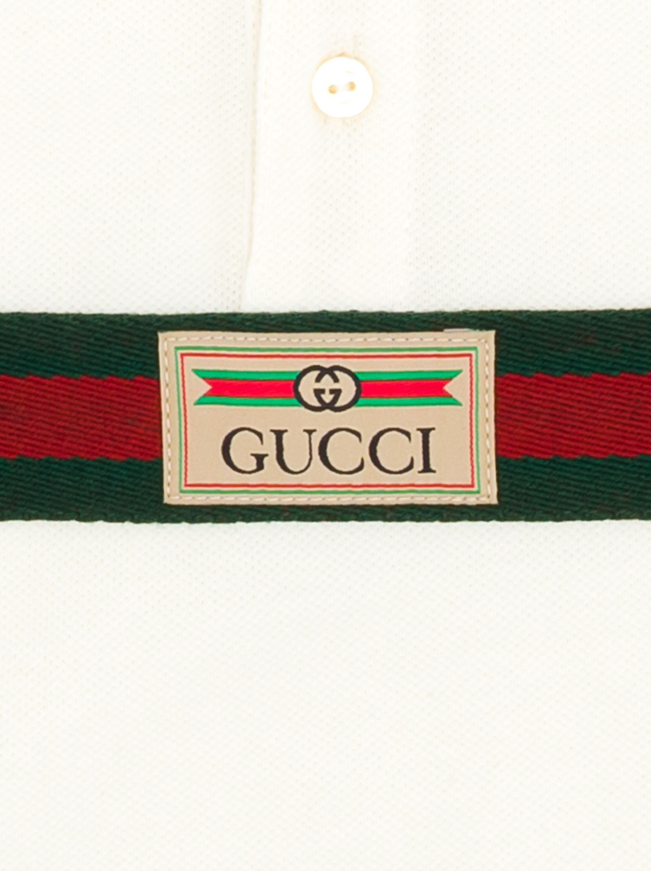 Cotton polo with Web stripe Gucci for kids buy in the official Viled online store