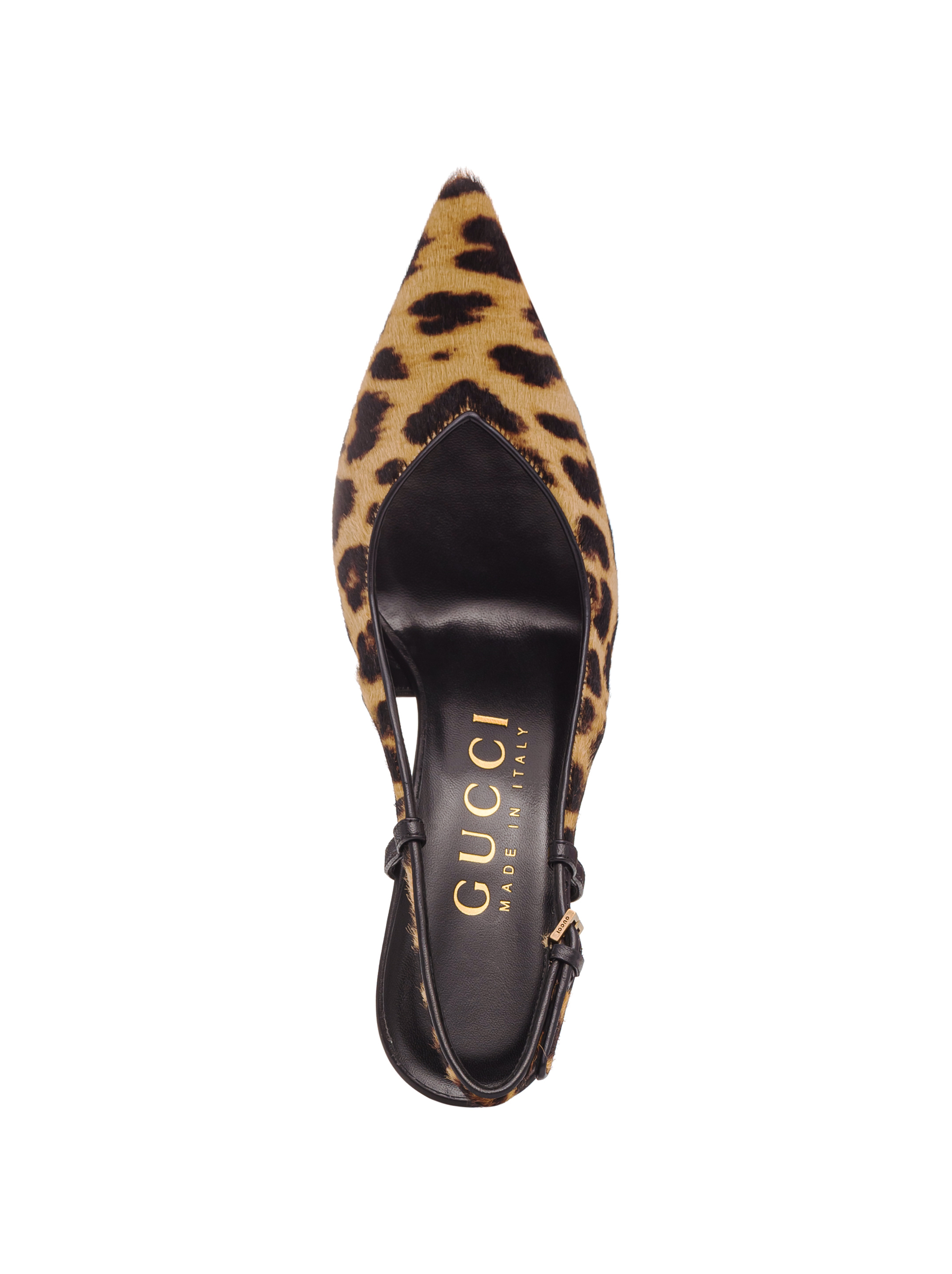 Gucci leopard heels online