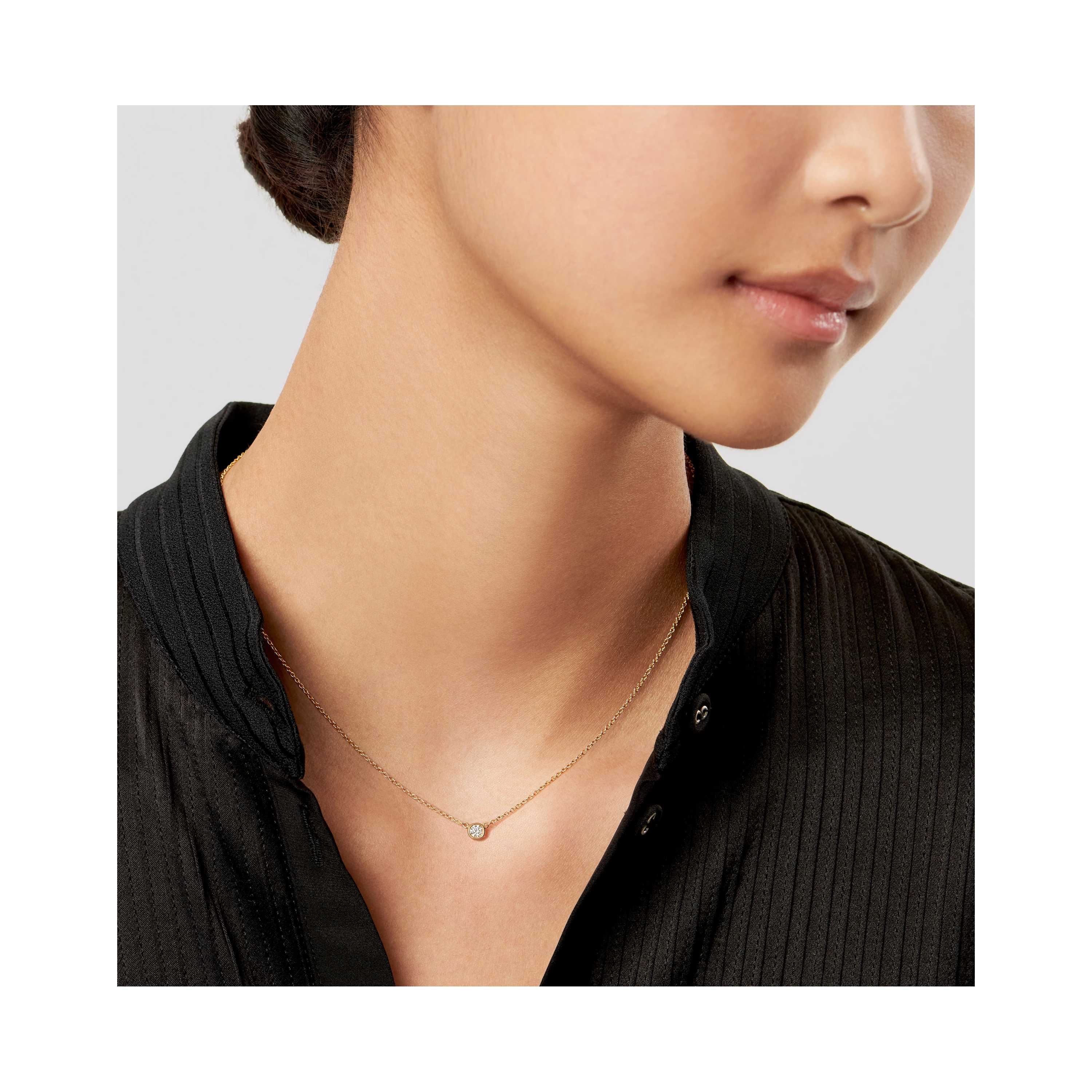 【美品】ダイヤモンド バイ ザ ヤード シングル ダイヤモンド ペンダント ティファニー バイ ザ ヤード シングル ダイヤモンド ペンダント シルバー