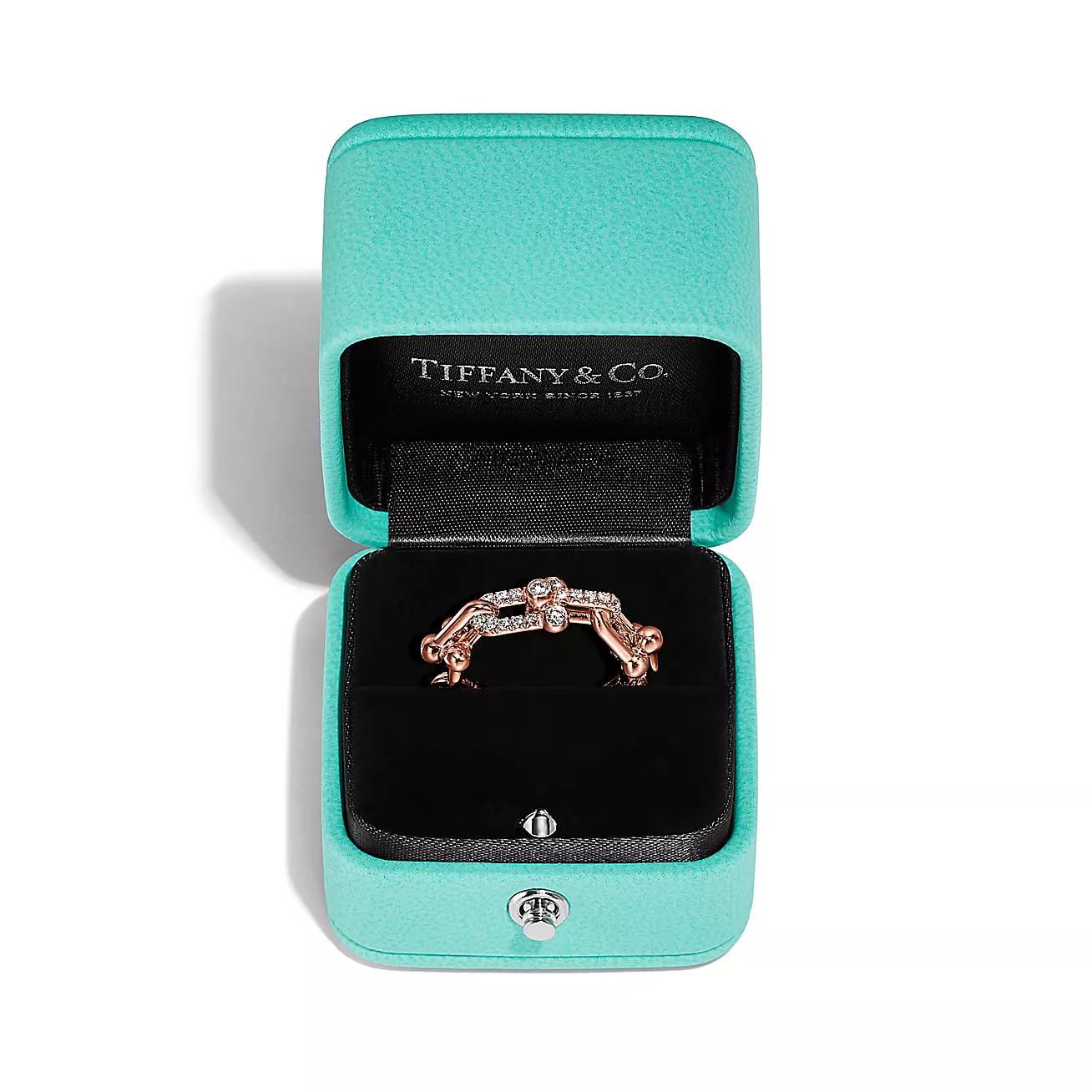 Tiffany & Co. Tiffany HardWear Small Link Ring Rose Gold