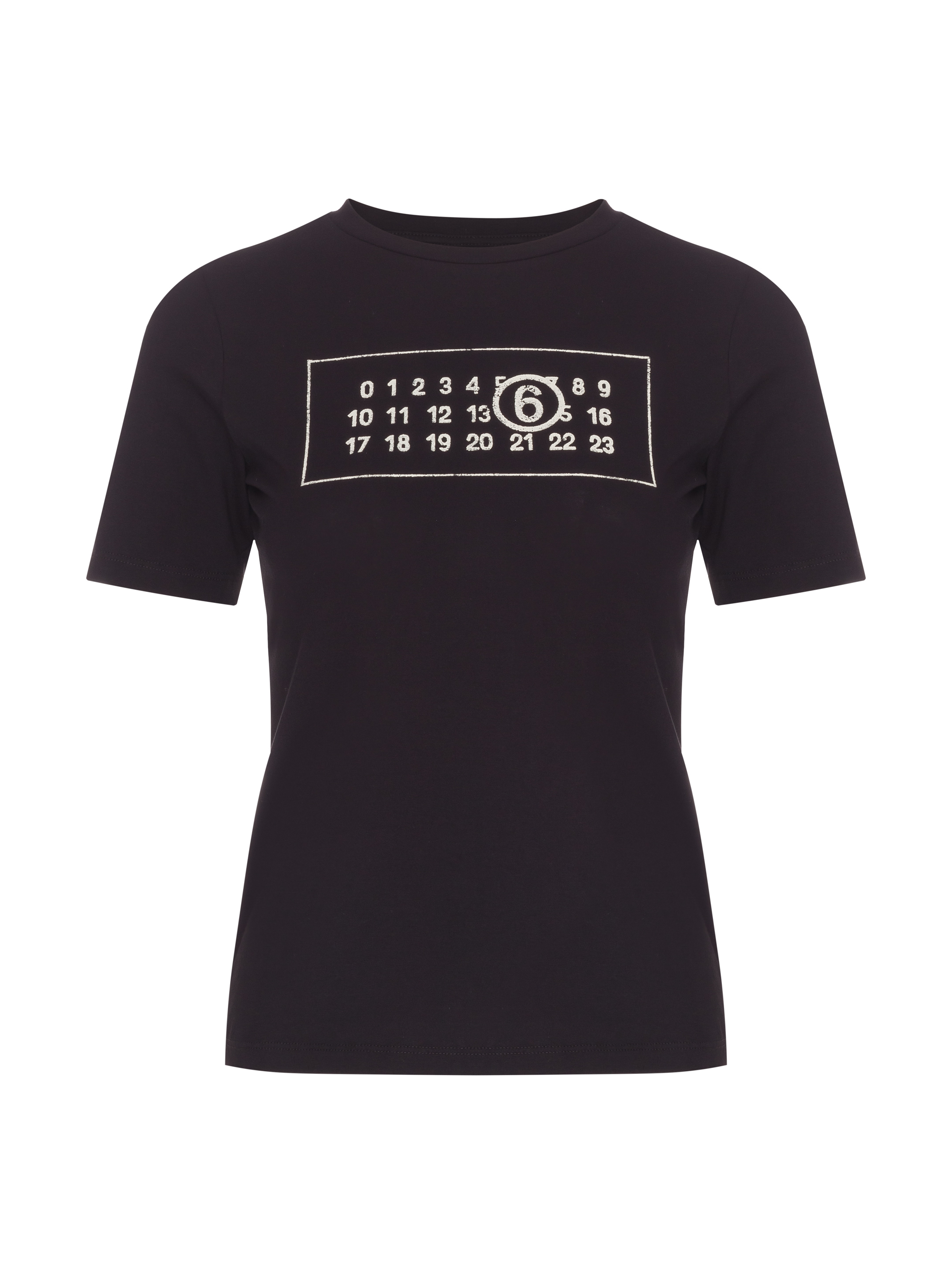 Logo cotton t-shirt MM6 MAISON MARGIELA for women - buy in