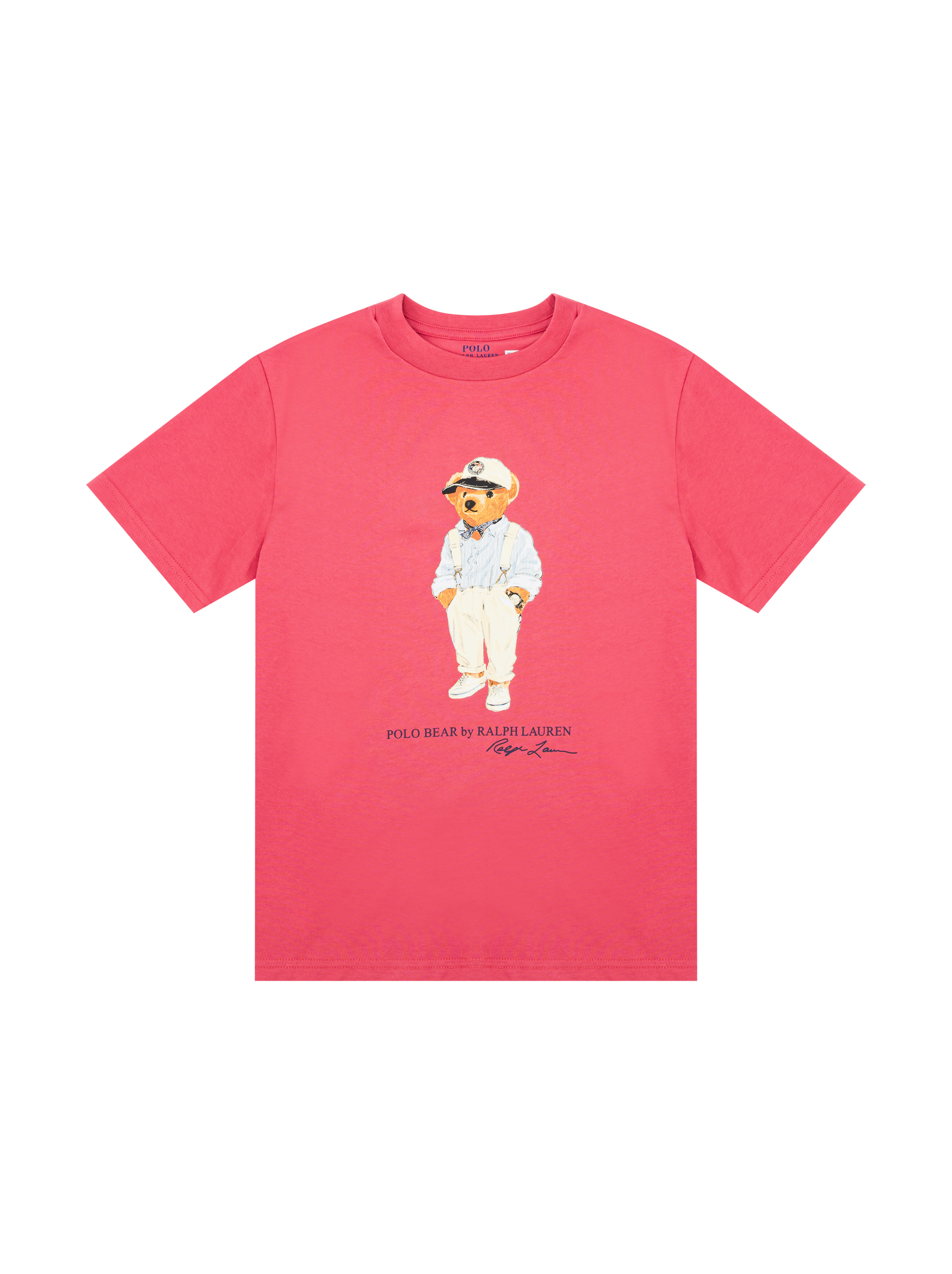 Ralph Lauren kids Polo Bear cotton T shirt buy for 37200 KZT in the official Viled online store art. 323853828032.RED XL 242