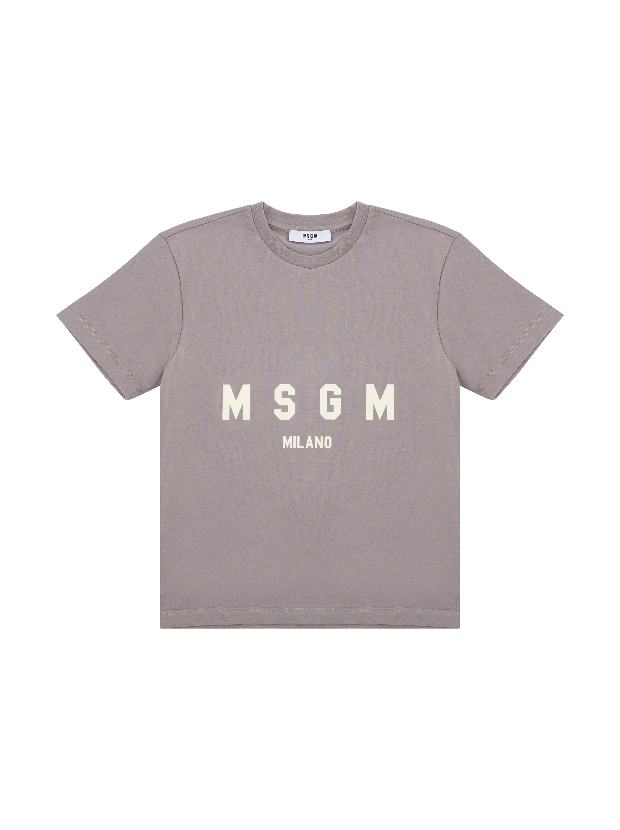 MSGM shops Kids Logo Print Cotton T-Shirt