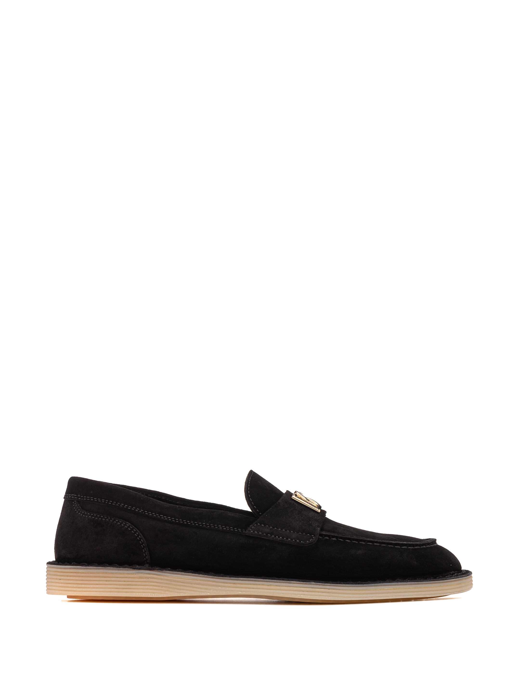 Dolce&Gabbana women's DG Suede loаfers - buy for 671400 KZT in the