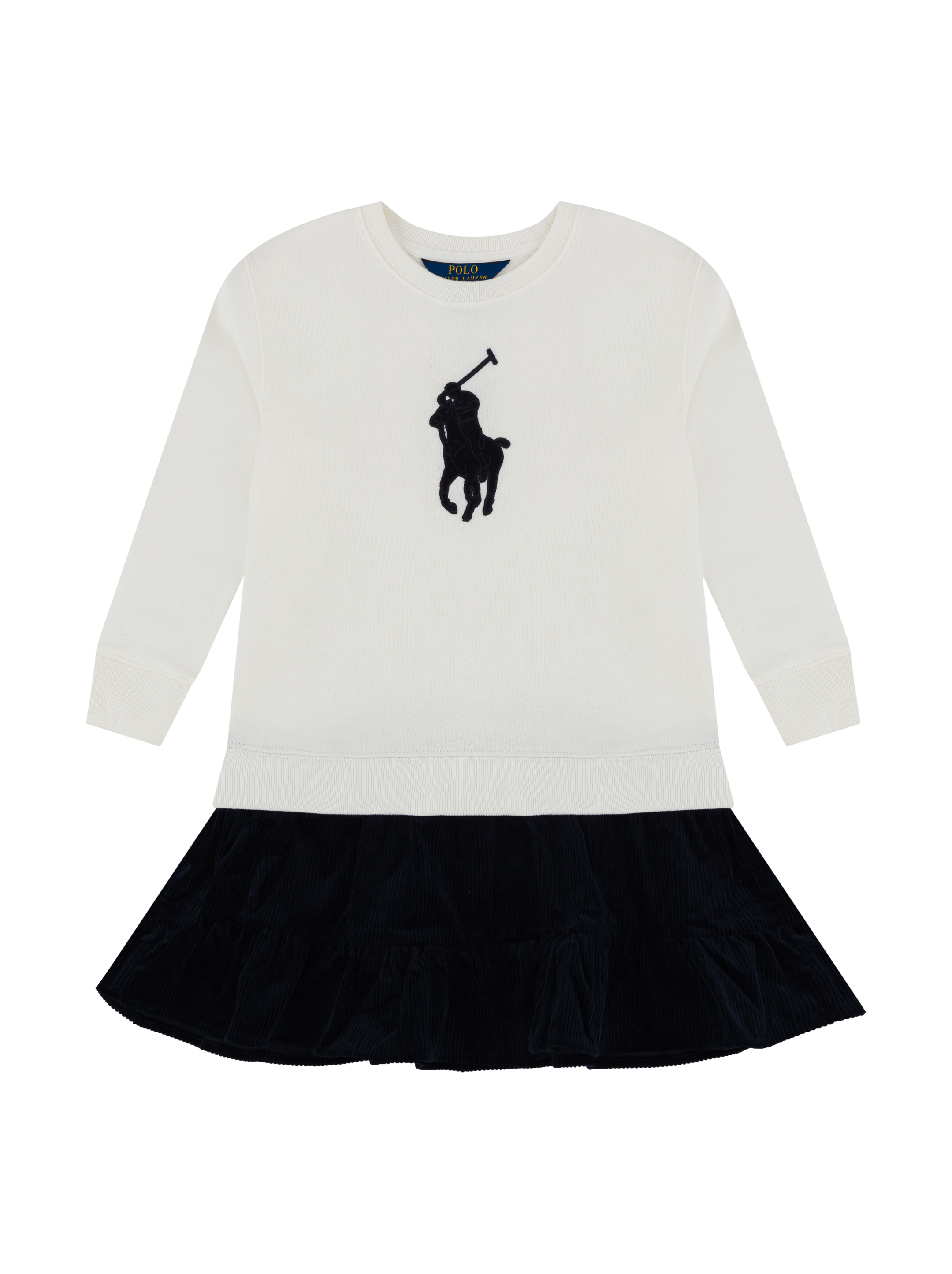 Ralph Lauren kids Colour block cotton dress buy for 77025 KZT in the official Viled online store art. 312950935001.MLT 6Y 242