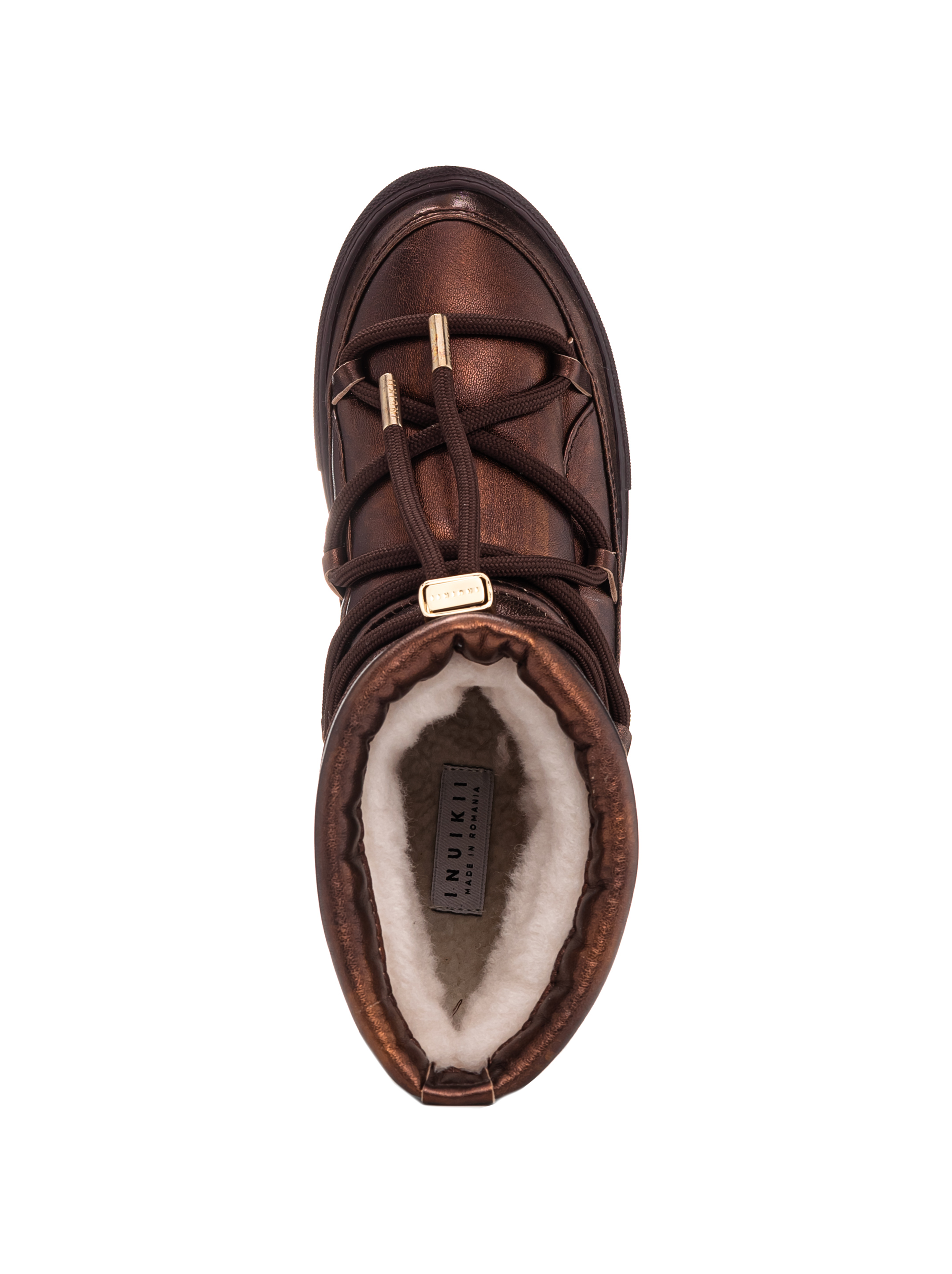 Metallic leather uggs Inuikii for women - buy in the