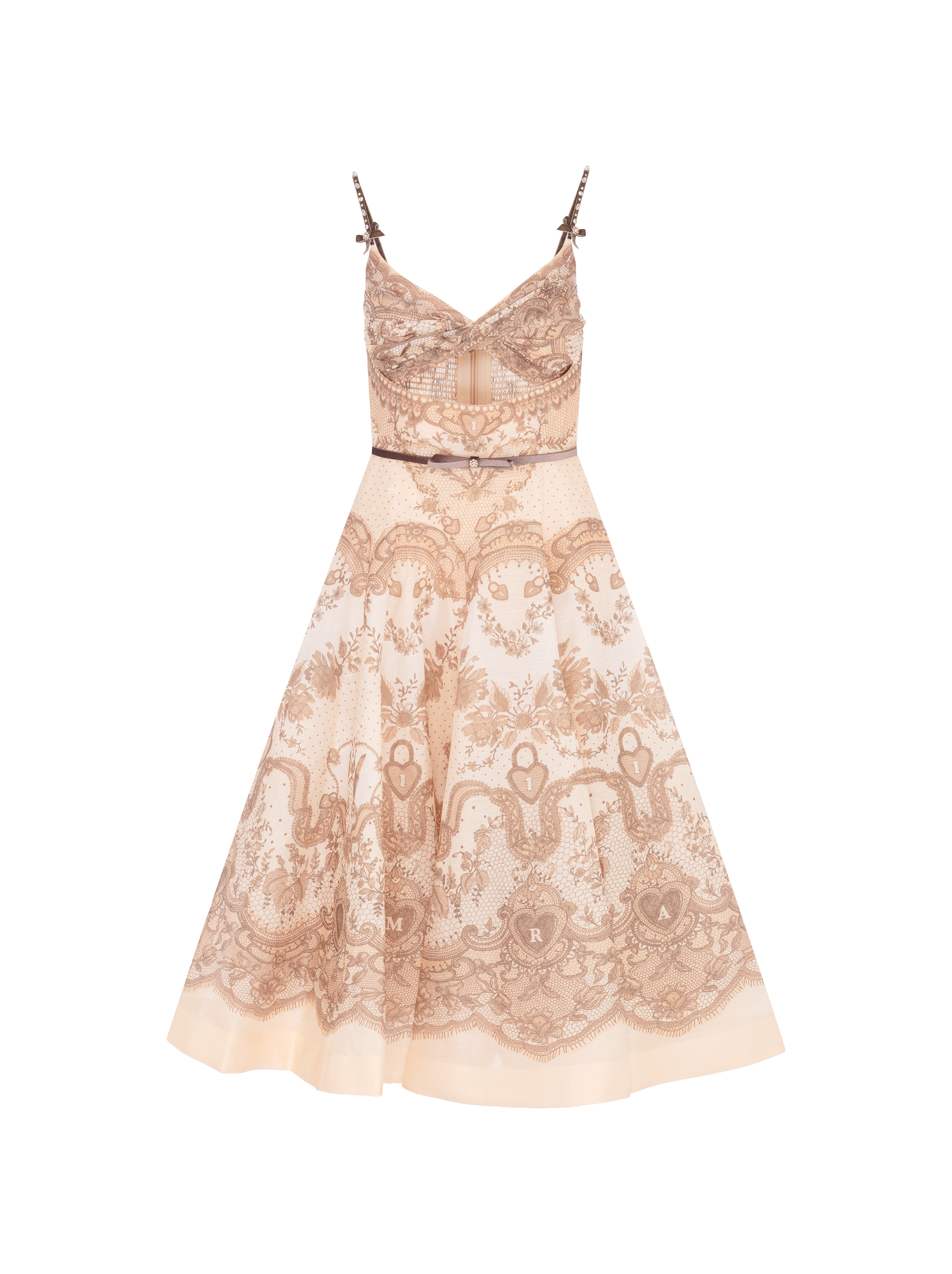 Zimmermann women's Crush Twist Front midi dress - buy for Zimmermann women's Crush Twist Front midi dress - buy for
