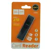 Карт-ридер Hoco HB20 (USB 2.0) черный