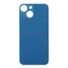Задняя крышка для iPhone 13 mini (большое отверстие) синяя