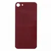 Задняя крышка для iPhone 8 (большое отверстие) красная