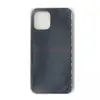 Чехол для iPhone 12/12 Pro (силиконовый) черный