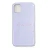 Чехол для iPhone 11 (силиконовый) фиолетовый