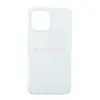 Чехол силиконовый для iPhone 13 Pro Max (белый)