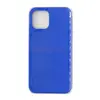 Чехол для iPhone 12/12 Pro (силиконовый) синий