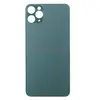 Задняя крышка для iPhone 11 Pro Max (большое отверстие) темно-зеленая