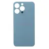 Задняя крышка для iPhone 13 Pro (большое отверстие) голубая