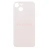 Задняя крышка для iPhone 13 (большое отверстие) розовая