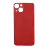 Задняя крышка для iPhone 14 (большое отверстие) красная