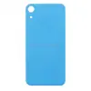 Задняя крышка для iPhone Xr (большое отверстие) голубая