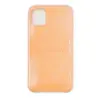 Чехол для iPhone 11 (силиконовый) оранжевый