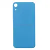 Задняя крышка для iPhone Xr (большое отверстие) синяя