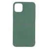 Чехол накладка для iPhone 11 Pro Max ORG Full Soft Touch (темно-зеленый)
