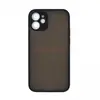 Чехол накладка для iPhone 12 mini PC041 (черный)